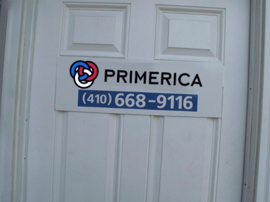 Interior sign.